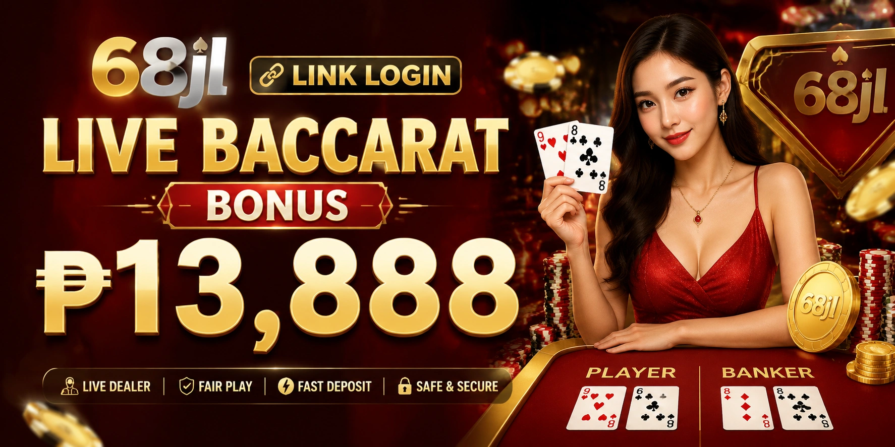 68jl Live Casino banner 1